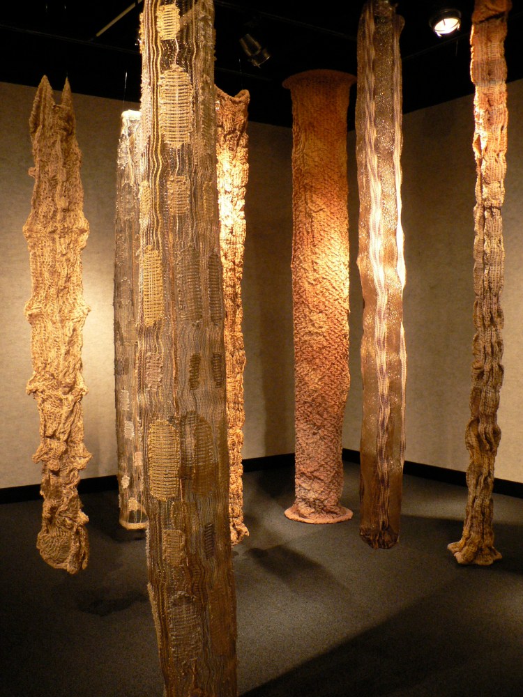 Landscape. Installation at the Robert Hillestad Textile Gallery. October 2010.