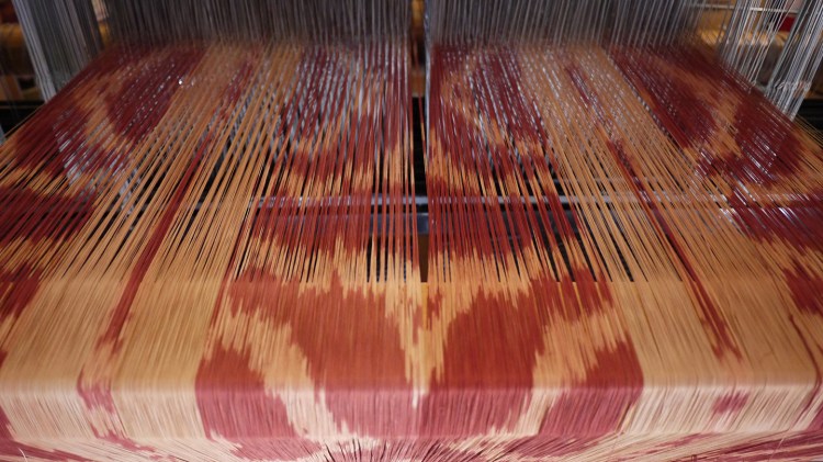 back of loom